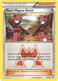 Team Magma Grunt #120, Pokemon Center