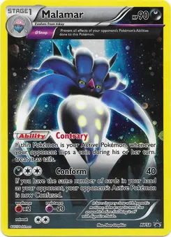 Malamar #130, Pokemon Card Gym Pack