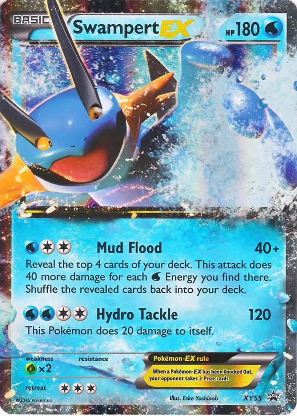 Swampert-EX #137, Japanese XY-P Promos Rayquaza Mega Battle