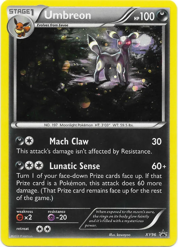 Umbreon #140, Japanese XY-P Promos Pokemon Gym