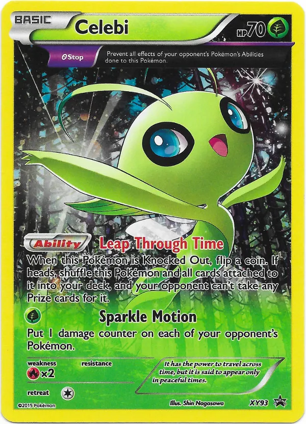 Celebi #142, Japanese XY-P Promos Bandit Ring