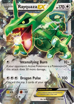 Rayquaza-EX #158, Pokemon Center