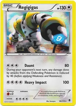Regigigas #160, Pokemon Center
