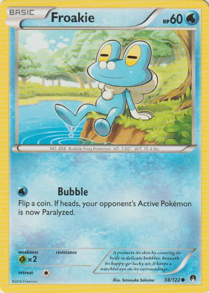 Froakie #167, Japanese XY-P Promos Pokemon Card Gym