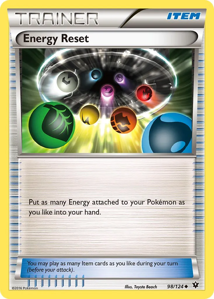 Energy Reset #172, Japanese XY-P Promos Pokemon Card Gym