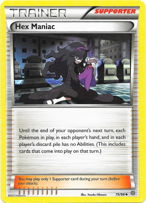 Hex Maniac #173, Japanese XY-P Promos Pokemon Card Gym