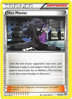 Hex Maniac #173, Pokemon Card Gym