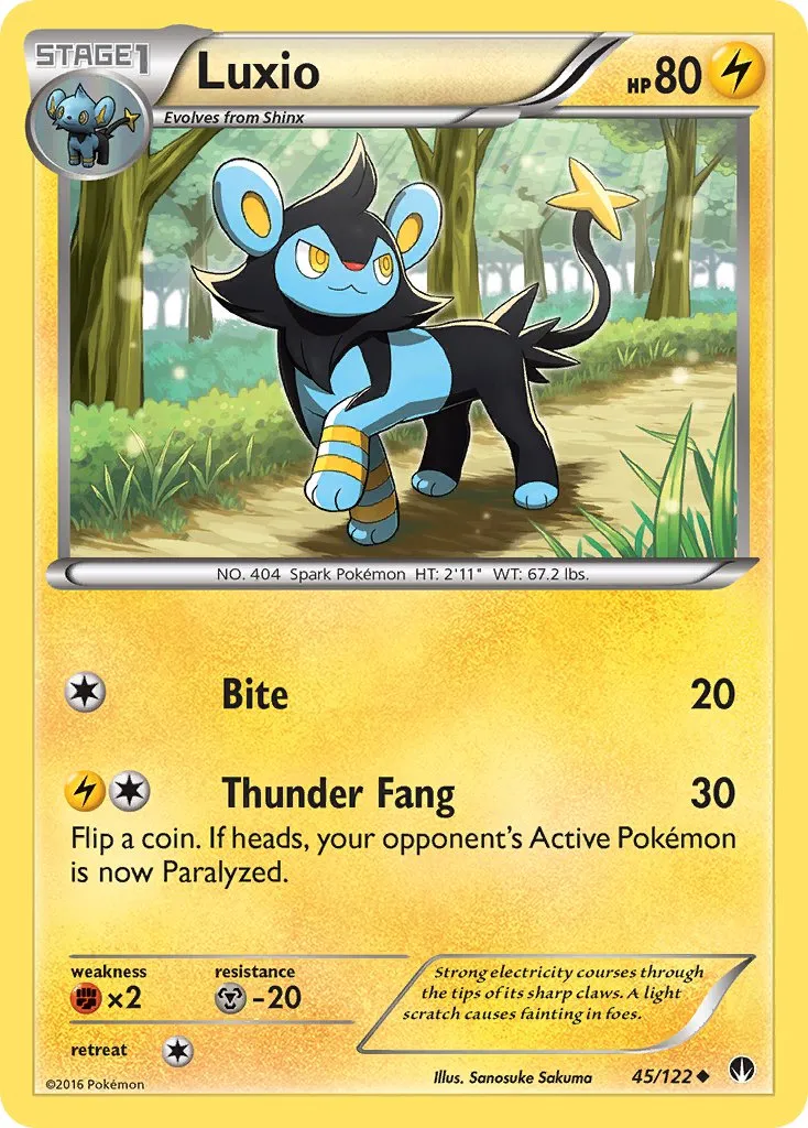 Luxio #179, Japanese XY-P Promos