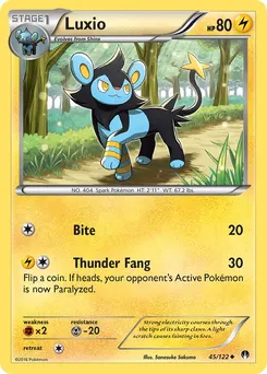 Luxio #179, Standard