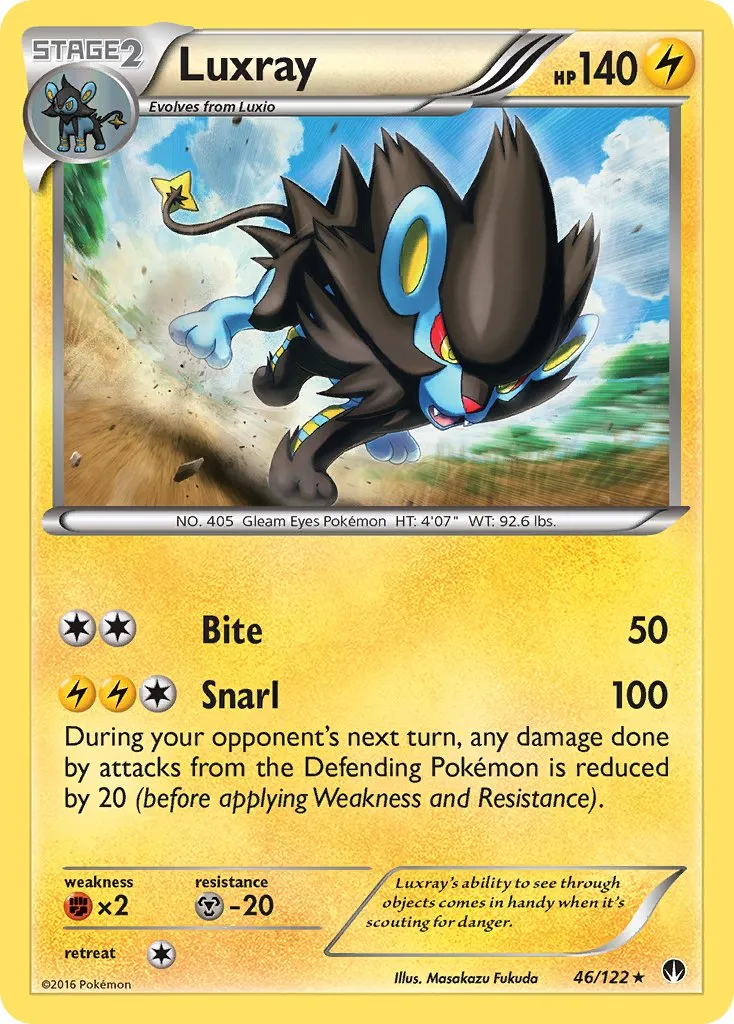 Luxray #180, Japanese XY-P Promos Double Mega Break Set