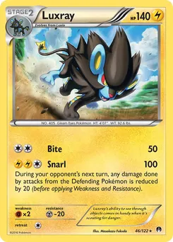 Luxray #180, Double Mega Break Set