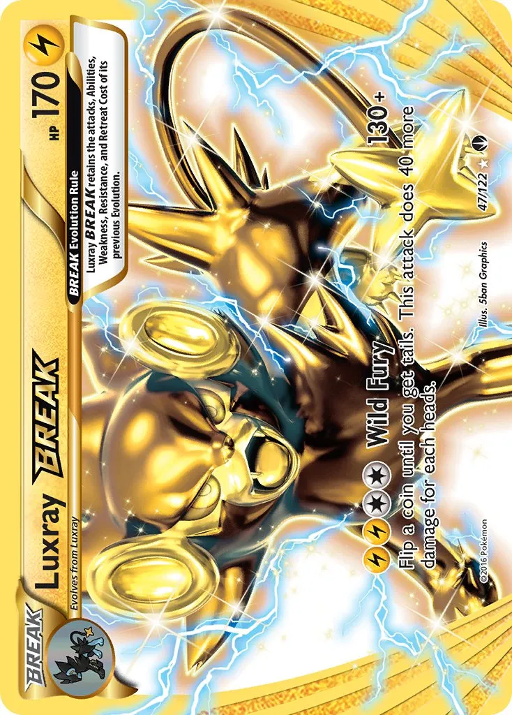 Luxray BREAK #181, Japanese XY-P Promos Double Mega Break Set