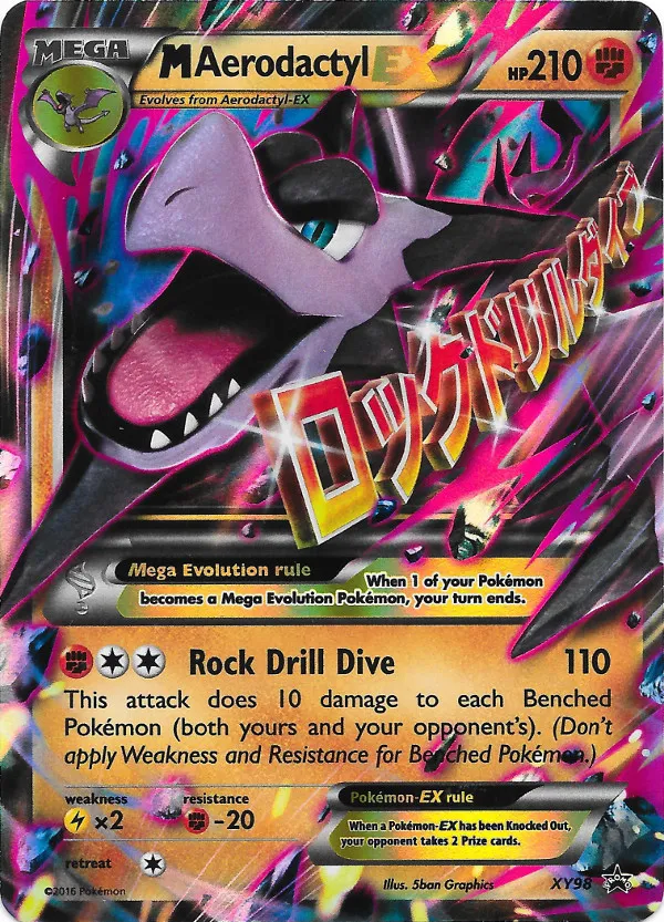 Aerodactyl #183, Japanese XY-P Promos Double Mega Break Set