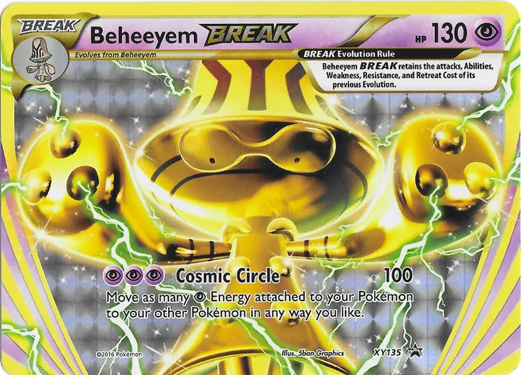 Beheeyem BREAK #189, Japanese XY-P Promos Corocoro Ichiban!