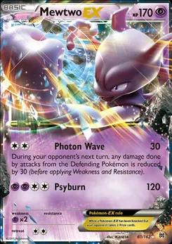 Mewtwo-EX #190, Special Jumbo Card Pack