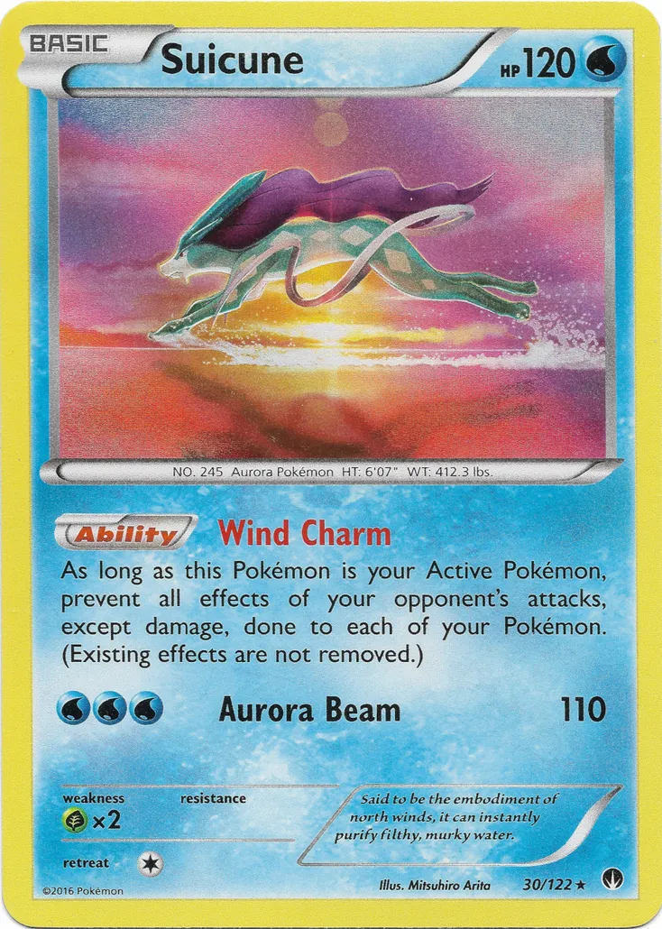 Suicune #205, Japanese XY-P Promos