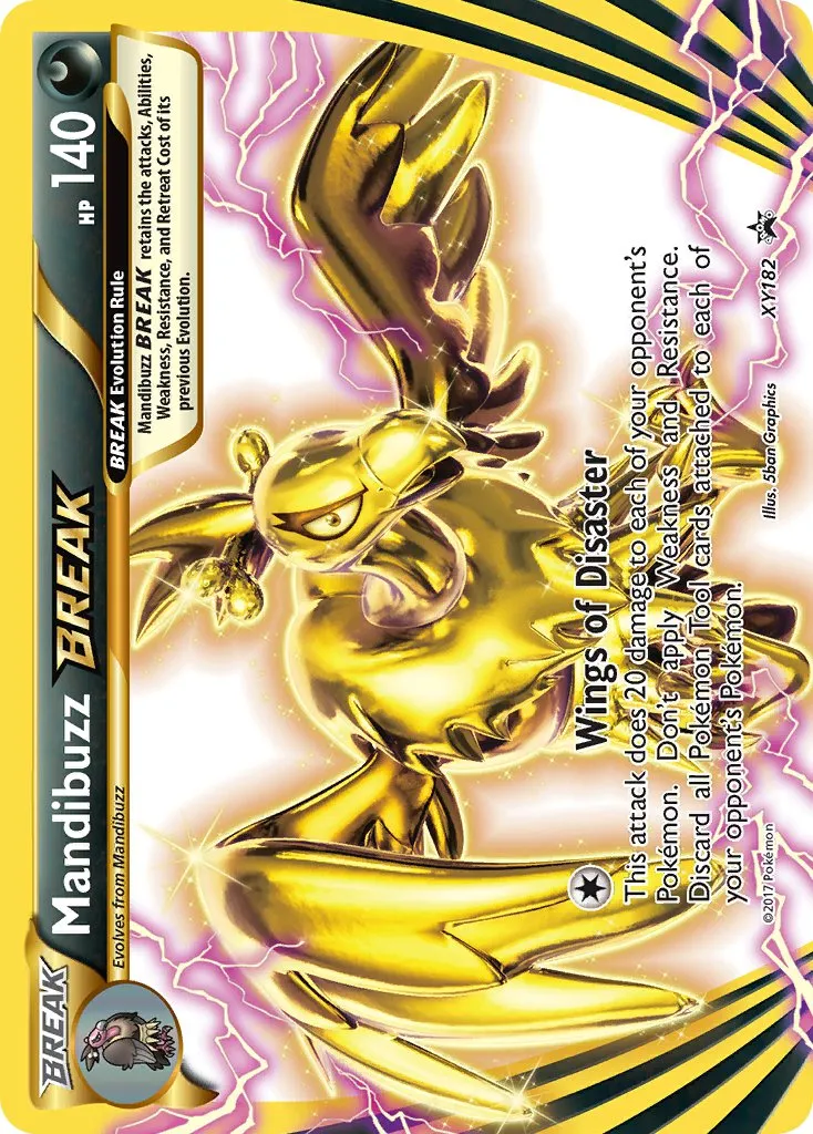 Mandibuzz BREAK #217, Japanese XY-P Promos Awakening Psychic King Booster Box