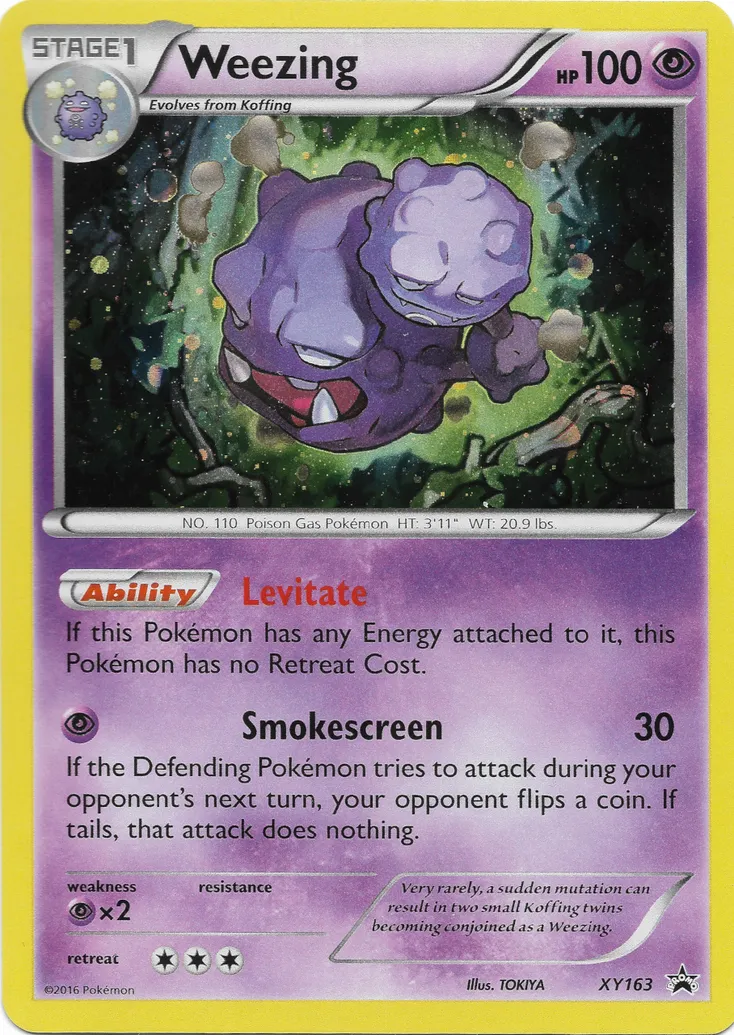 Weezing #240, Japanese XY-P Promos