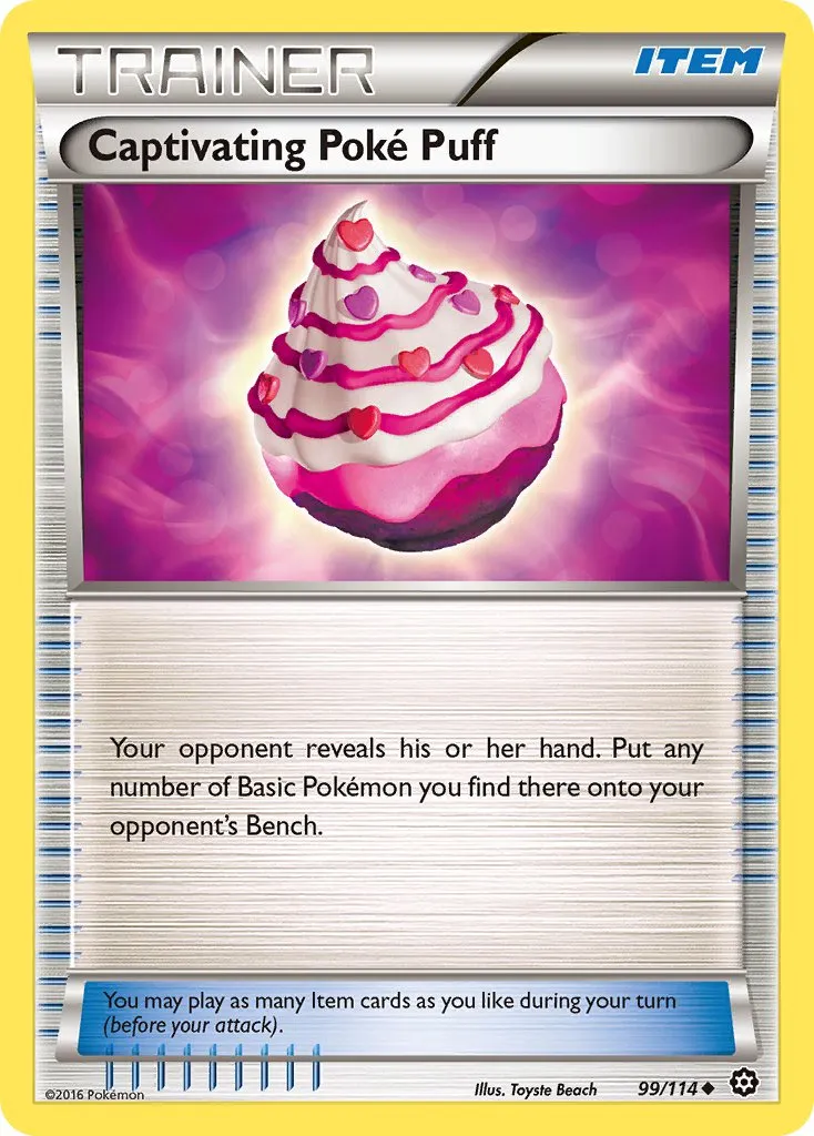 Captivating Poké Puff #243, Japanese XY-P Promos