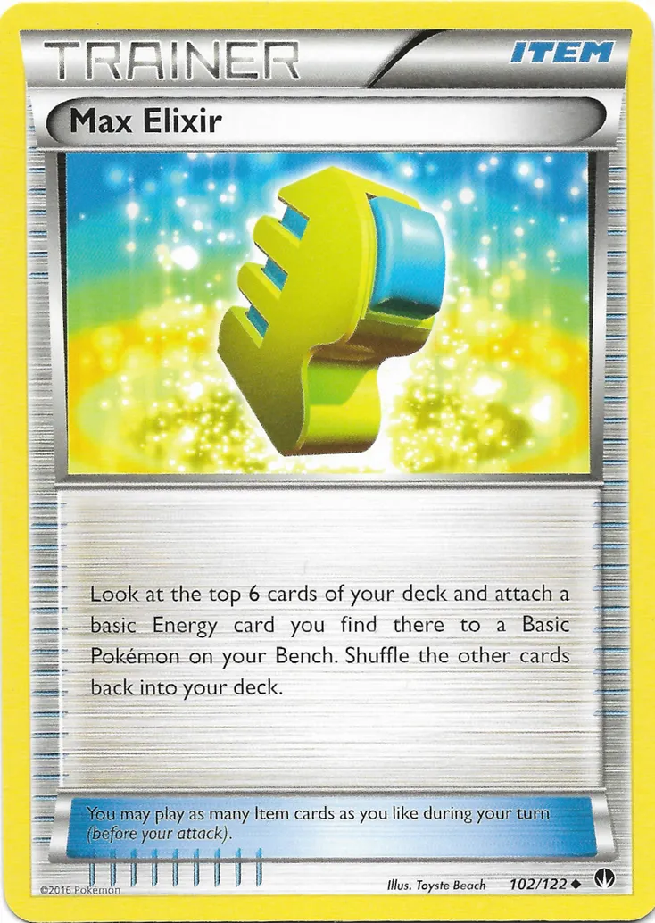 Max Elixir #244, Japanese XY-P Promos