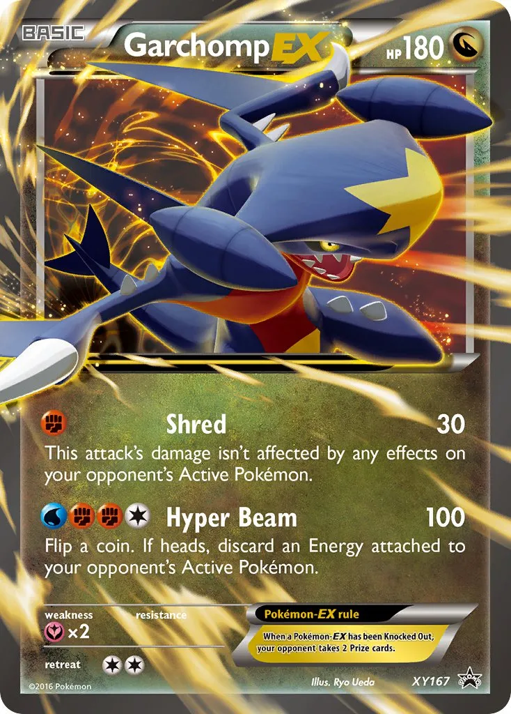 Garchomp-EX #245, Japanese XY-P Promos Kamex Mega Battle Participation Prize