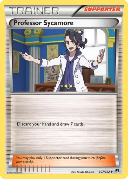 Professor Sycamore #028, Japanese XY-P Promos Pokemon Card Gym Pack