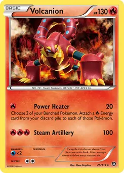 Volcanion #249, Standard