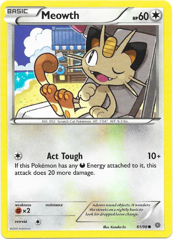 Meowth #250, Japanese XY-P Promos