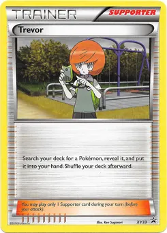 Trevor #089, Pokemon Card Gym Pack