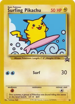 Surfing Pikachu #264, 20th Anniversary Special Pack
