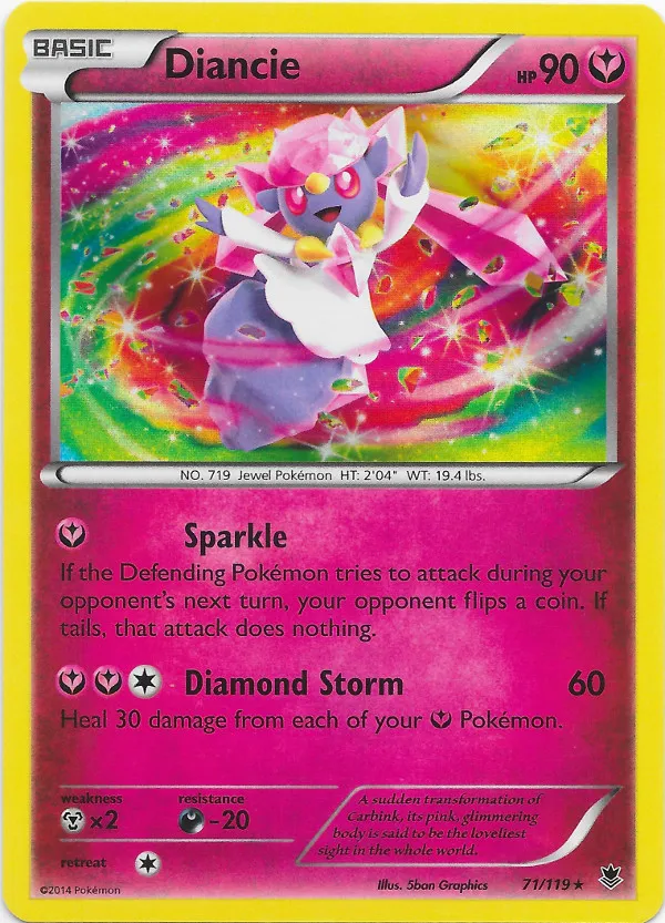 Diancie #053, Japanese XY-P Promos Movie Commemoration