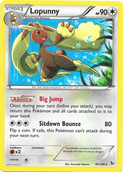 Lopunny #273, Pokemon Center