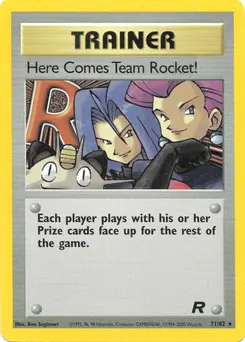 Here Comes Team Rocket! #278, Team Rocket Special Case
