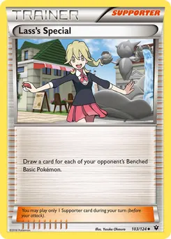 Lass's Special #289, Pokemon Card Gym