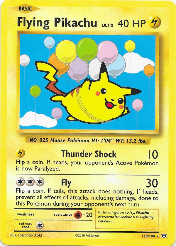 Flying Pikachu #292, Japanese XY-P Promos Corocoro Aniki