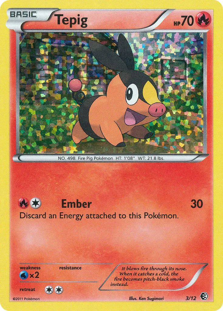 Tepig #3, McDonald's Collection 2011
