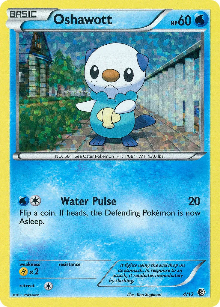 Oshawott #4, McDonald's Collection 2011