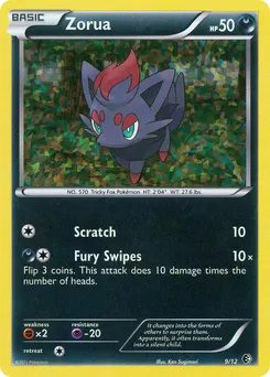 Zorua #9, Standard