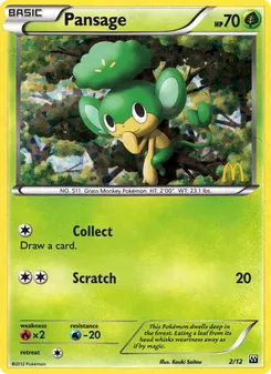 Pansage #2, Standard