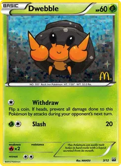 Dwebble #3, Standard