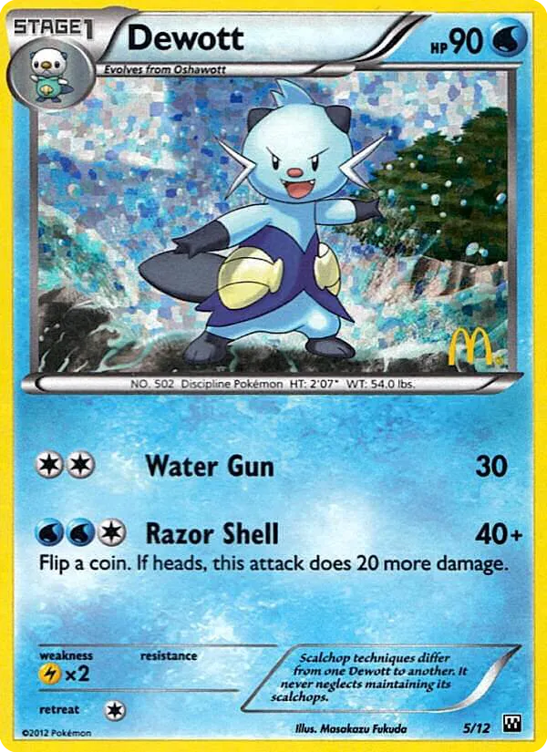 Dewott #5, McDonald's Collection 2012