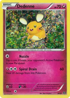 Dedenne #10, Standard