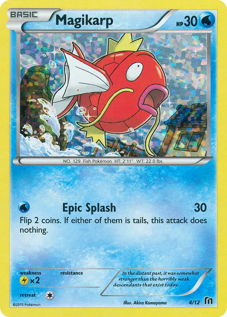 Magikarp #4, McDonald's Collection 2016