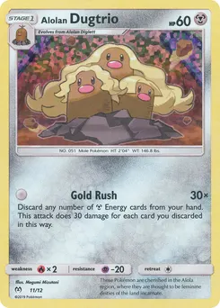 Alolan Dugtrio #11, Standard