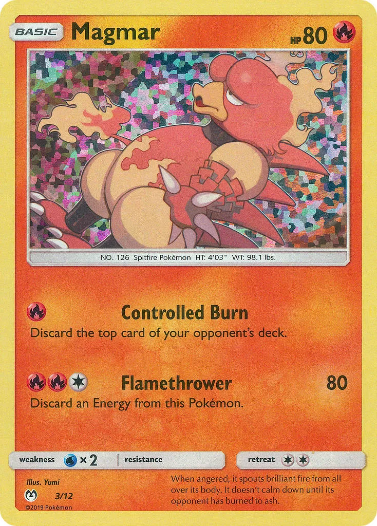 Magmar #3, McDonald's Collection 2019