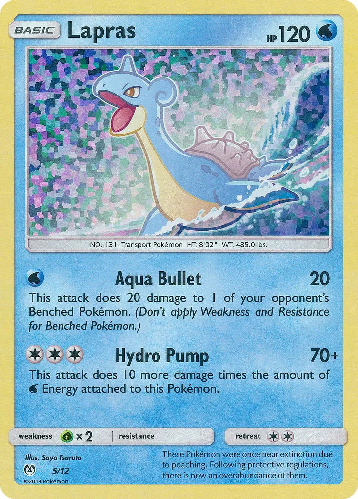 Lapras #5, McDonald's Collection 2019