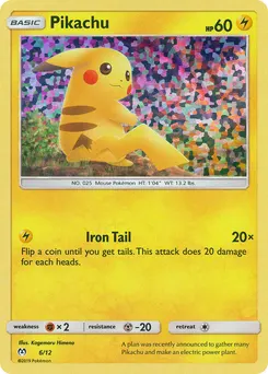 Pikachu #6, Standard