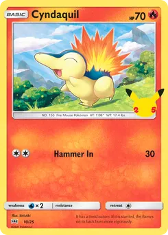 Cyndaquil #10, Standard