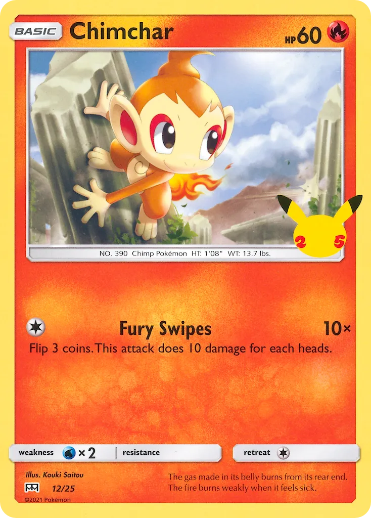 Chimchar #12, McDonald's Collection 2021