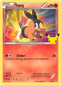 Tepig #13, Holo